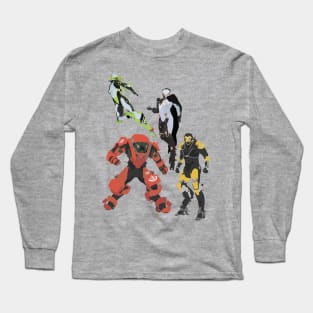 Anthem - All 4 Javelins Vector Art Long Sleeve T-Shirt